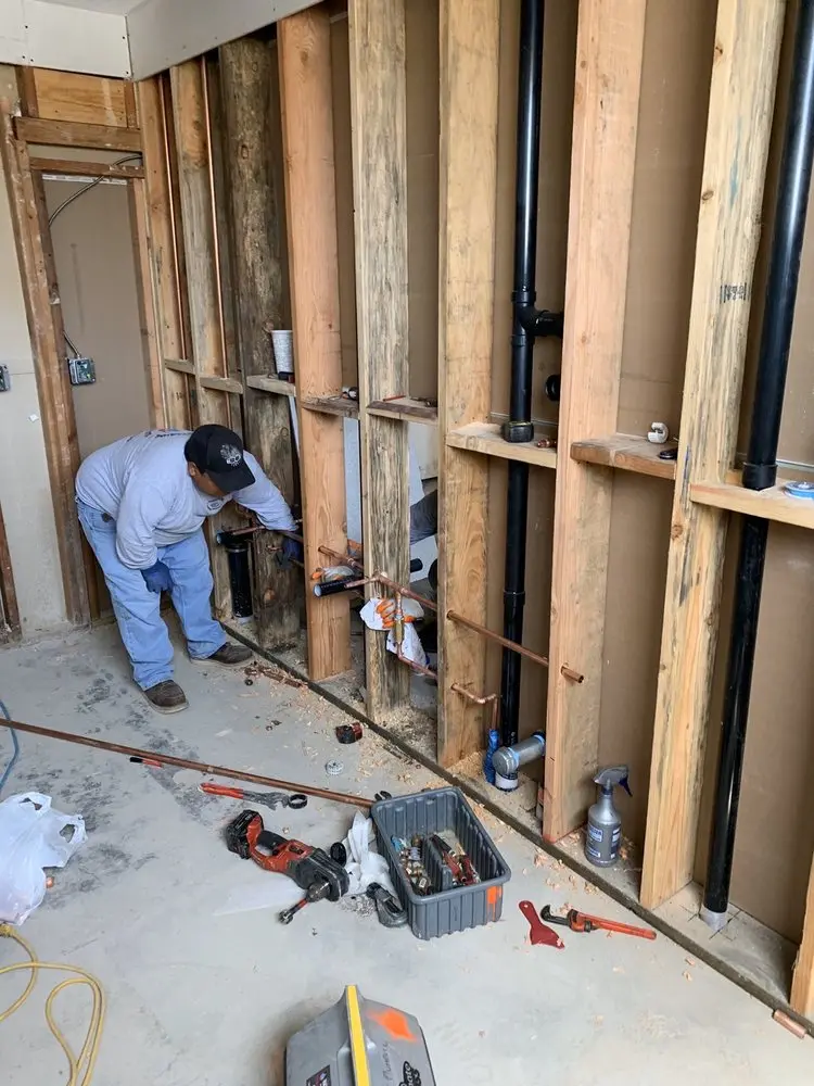 Commercial rough-in plumbing for Gas Line Repair in Mountain Home